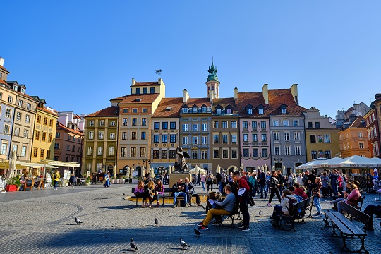 波兰首都华沙 