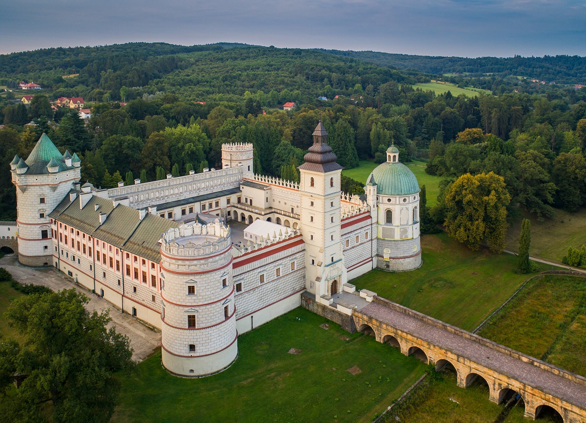 Krasiczyn波兰的城堡