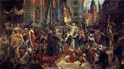 1791年5月3日，波兰议会通过著名的《五·三宪法》