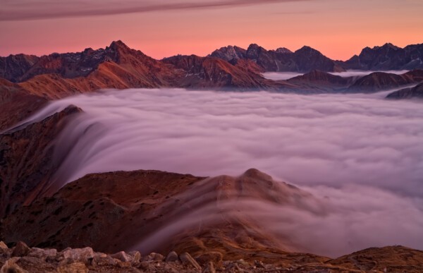 Tatry in fog - Poland